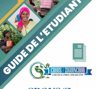 Page de Garde Guide de l'Etudiant 01